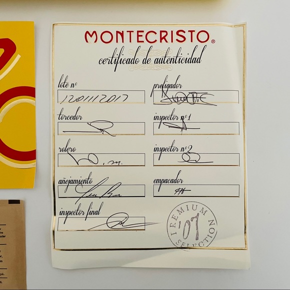 Montecristo Cigar Box Epic Premium with Sleek Look for Display RARE 2007 - Picture 14 of 16